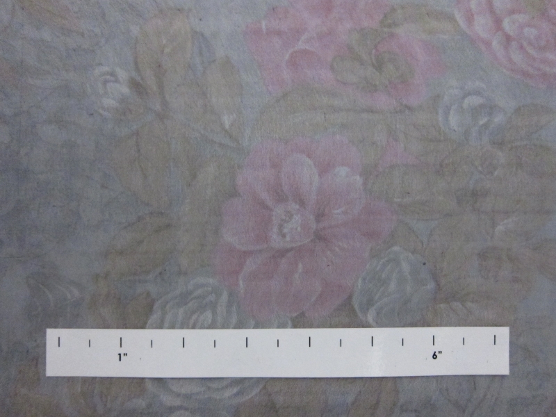 Iridescent Silk Chiffon Print0