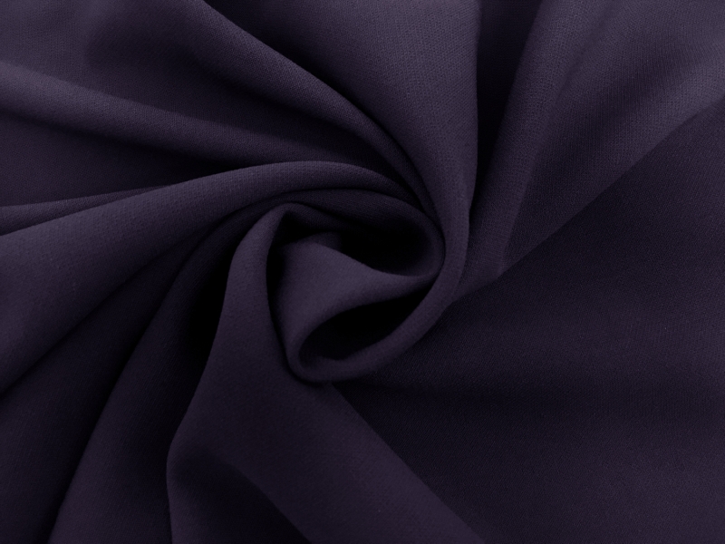 Poly Rayon Spandex Suiting in Dark Mauve1