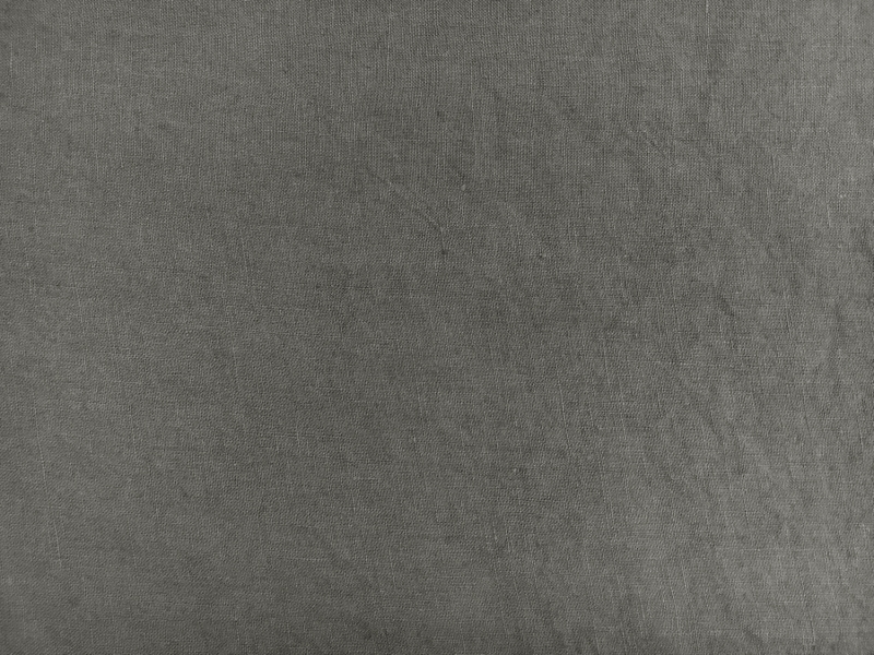 Belgian Stonewashed Linen In Tin Grey | B&J Fabrics