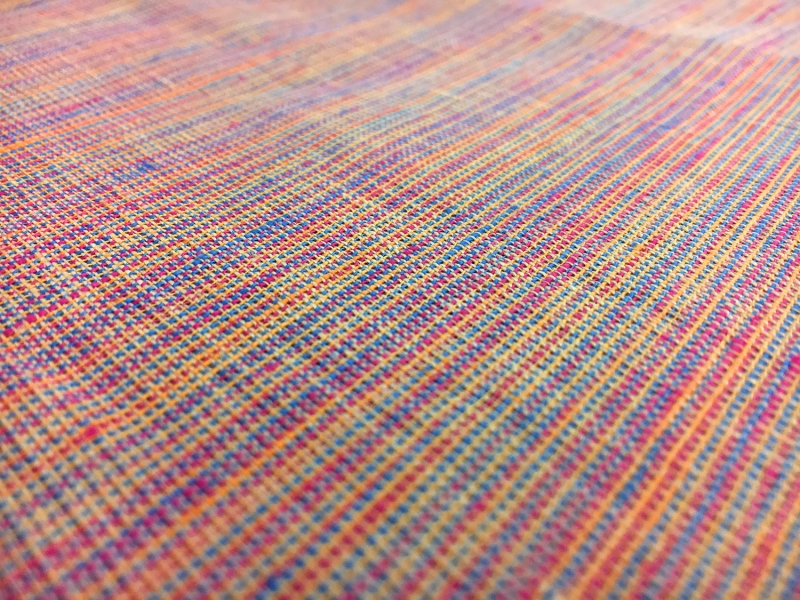 Multicolor Linen Woven Stripe 2