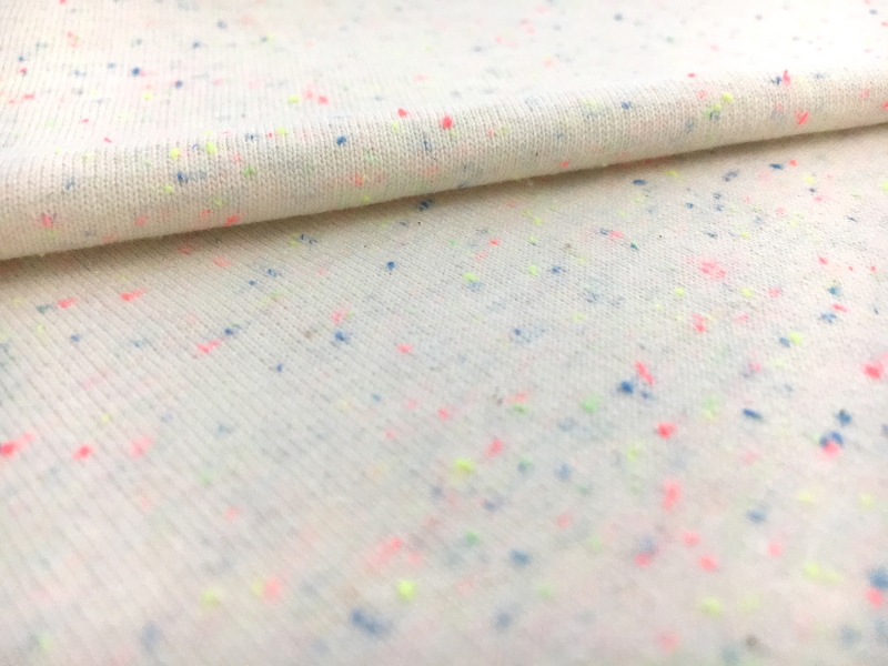 Cotton Blend Neon Speckle Jersey | B\u0026J 