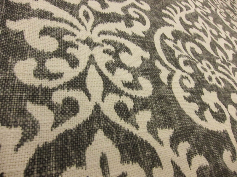 Linen Upholstery Filigree Print2