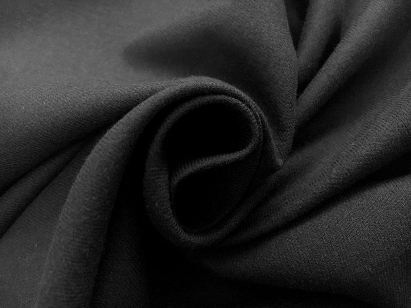 Japanese Extra Fine Cotton Flannel in Black1