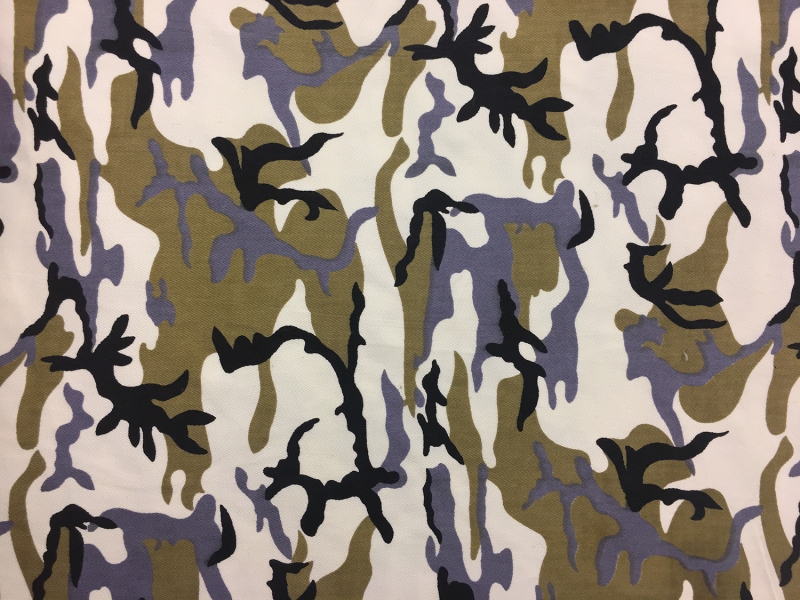 Cotton Twill Camouflage 0