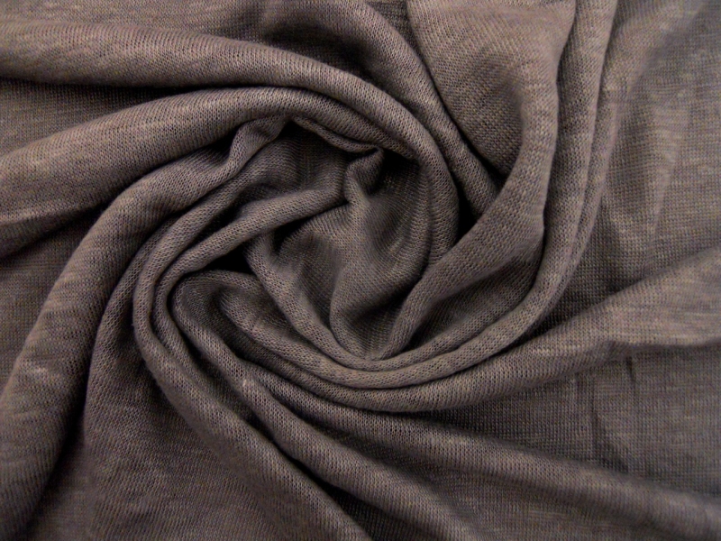 Linen Knit in Purple Mauve1