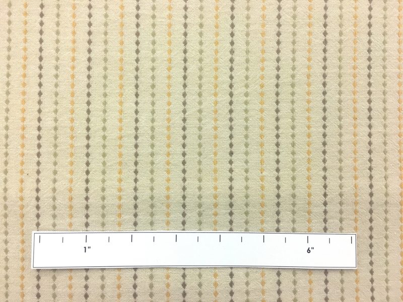 Japanese Cotton Woven Stripe Novelty in Cream1