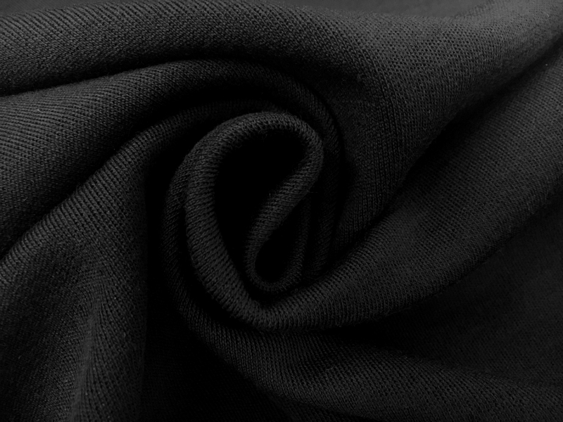 Austrian Virgin Wool Double Knit in Black1