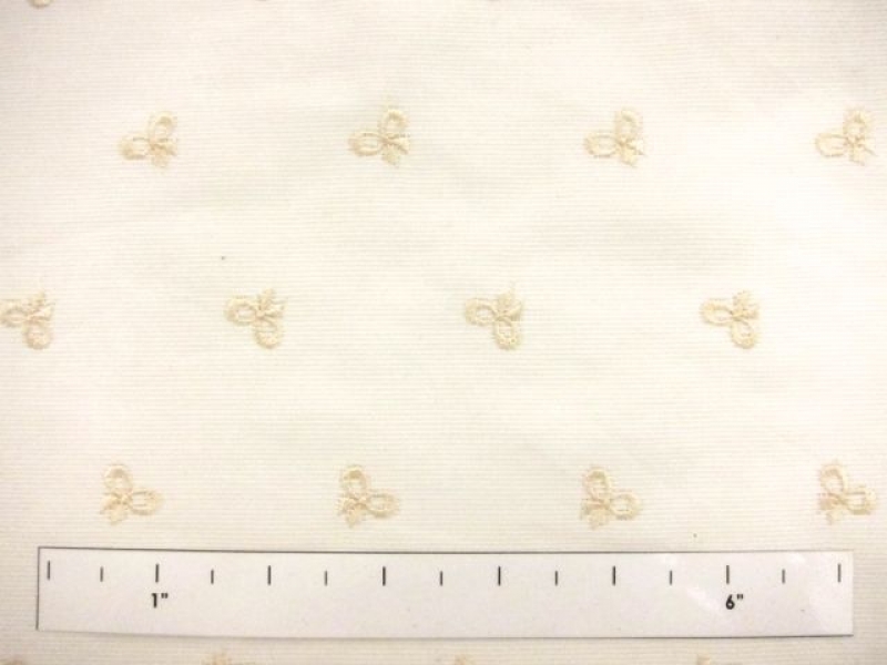 Embroidered Cotton Faille1