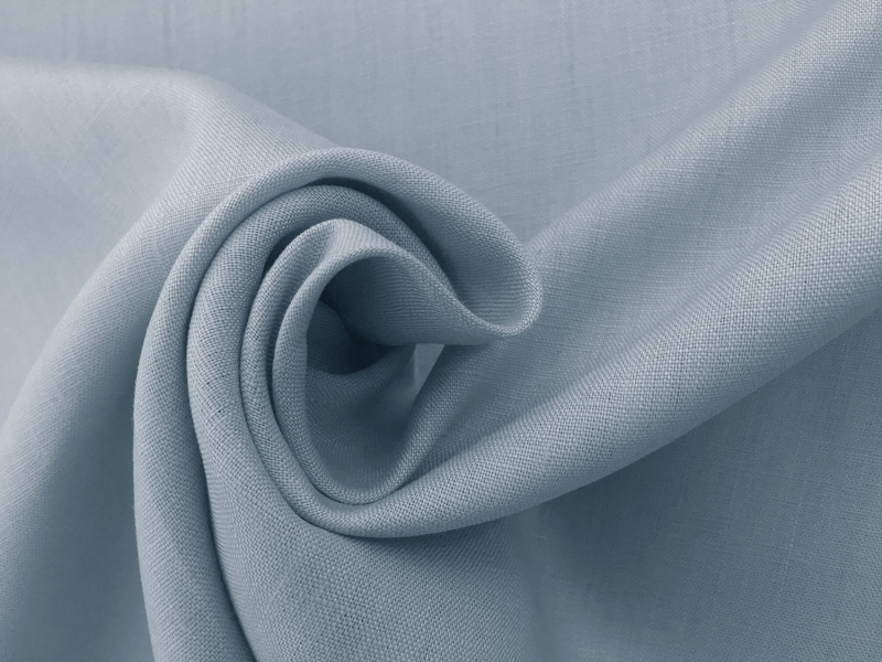 Italino Handkerchief Linen in Cool Blue1