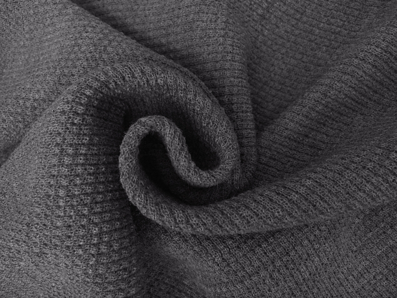 Austrian Wool Thermal Knit in Grey | B&J Fabrics