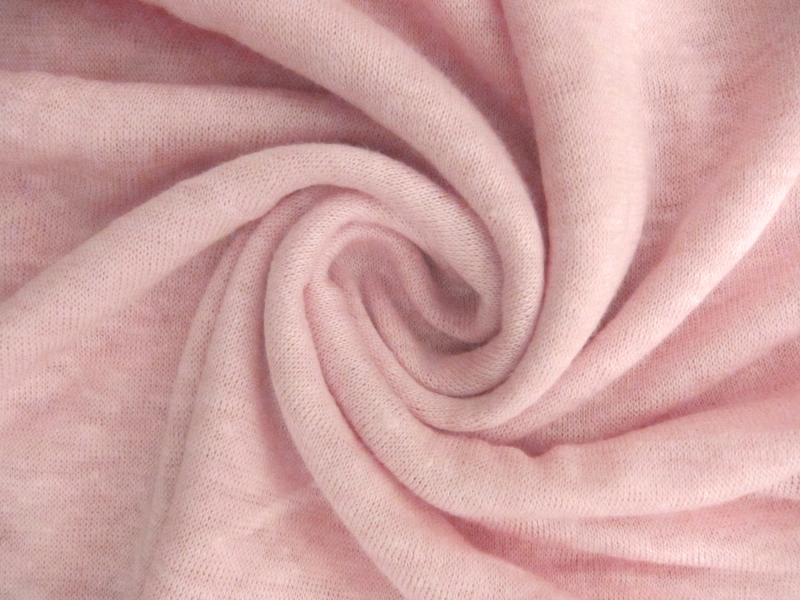Linen Knit in Baby Pink1