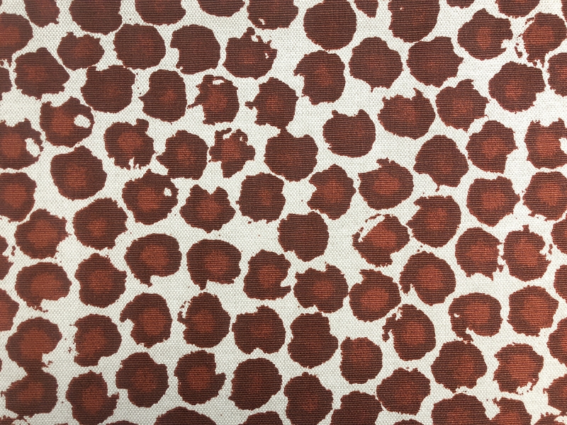 Sierra Animal Spots Cotton Blend Upholstery Print0