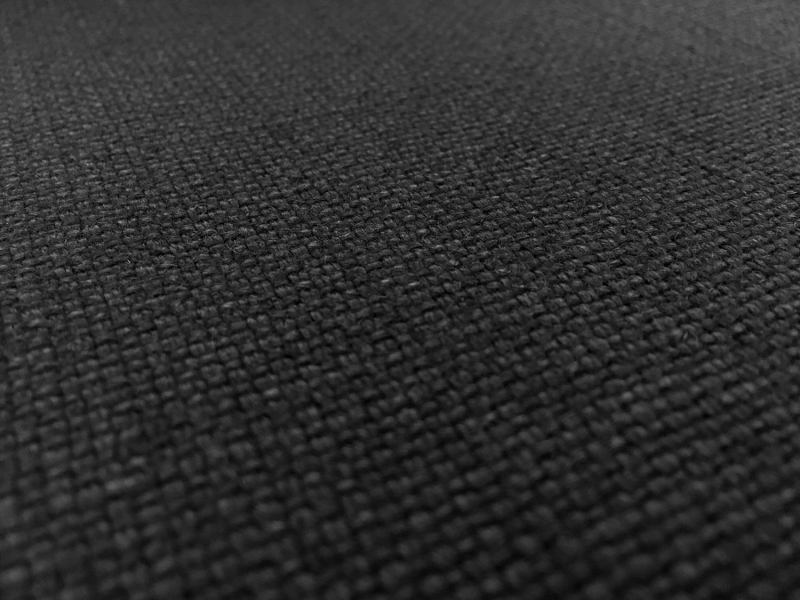 Belgian Laundered Upholstery Linen in Black0