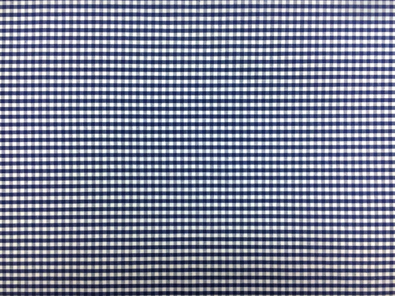 1/8" Cotton Gingham in Royal Blue0