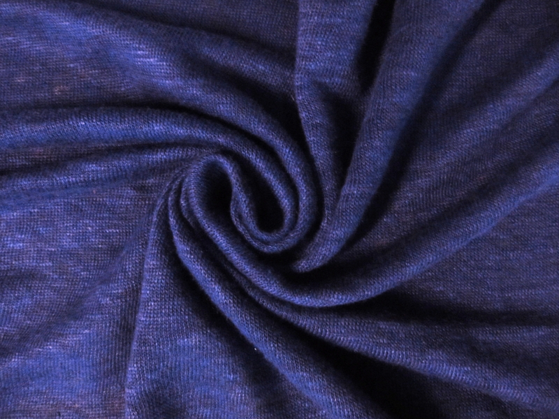 Linen Knit in Blueberry1