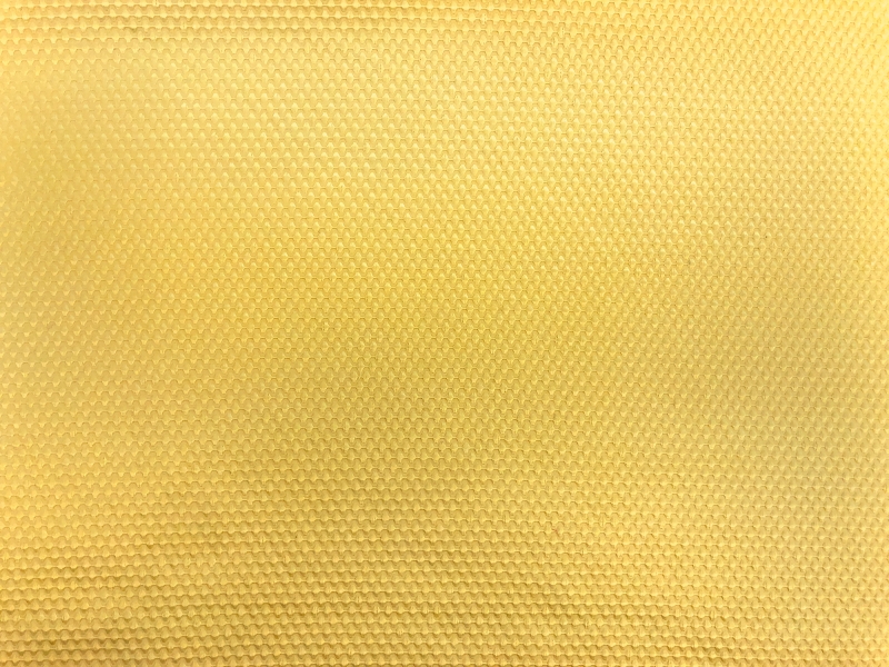 Stretch Cotton Poly Blend Pique in Yellow0