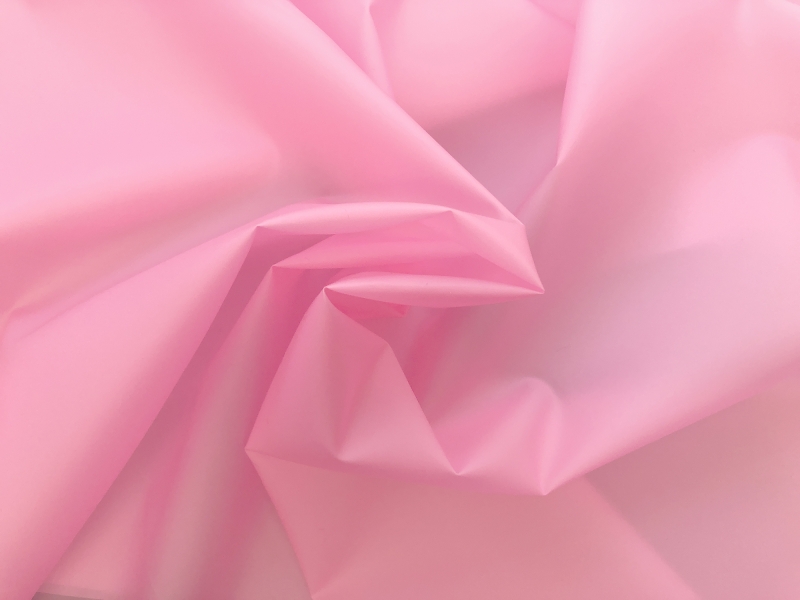 Semi Transparent Liquid Polyurethane in Pink | B&J Fabrics