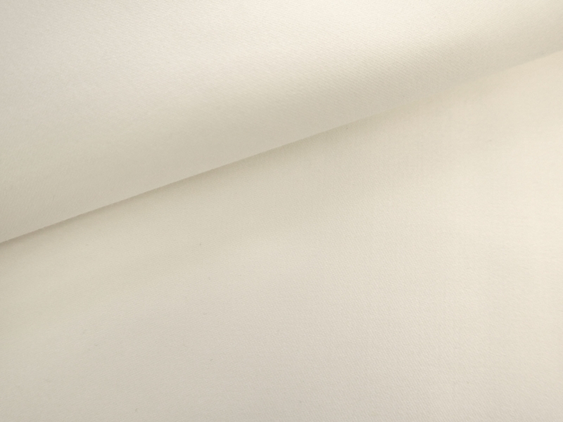 Heavy Cotton Sateen in White | B&J Fabrics