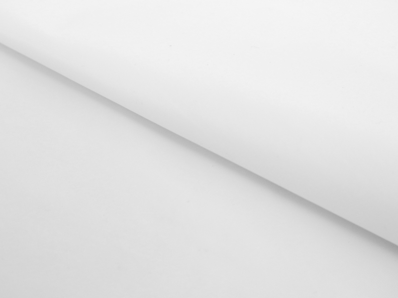 Polyester Ciré in White | B&J Fabrics