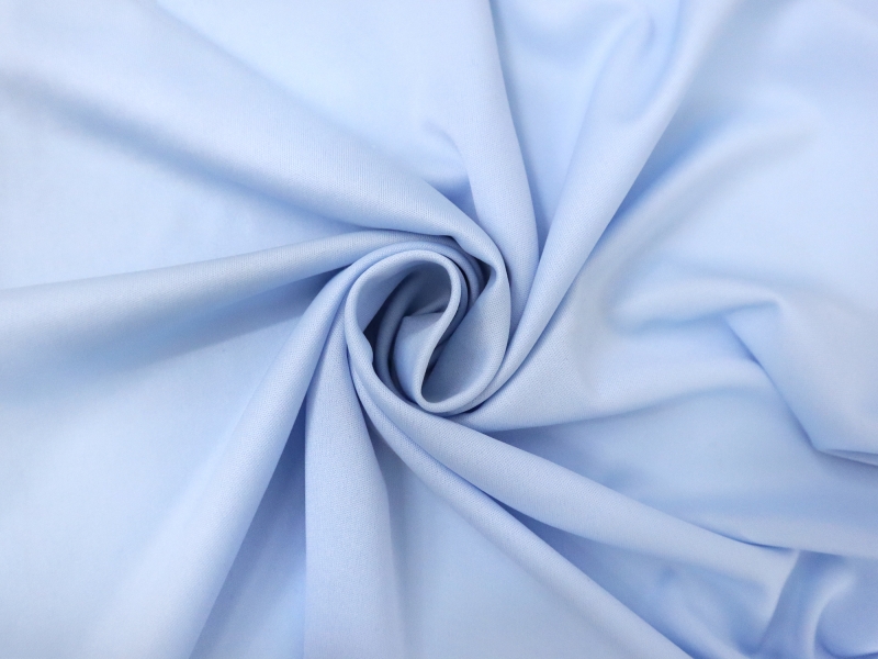 Polyester Knit Lining in Powder Blue | B&J Fabrics