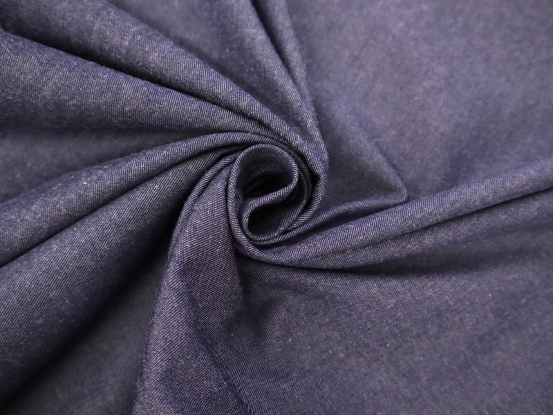 Recycled Poly & Cotton Denim in Dark Wash | B&J Fabrics