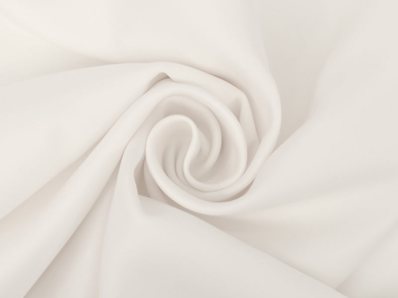 Matte Finish Satin in Diamond White | B&J Fabrics