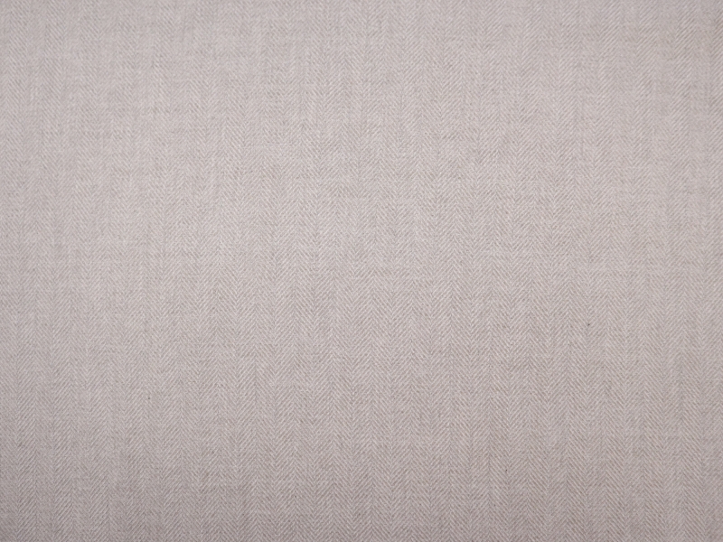 Linen & Cotton Herringbone in Flax | B&J Fabrics