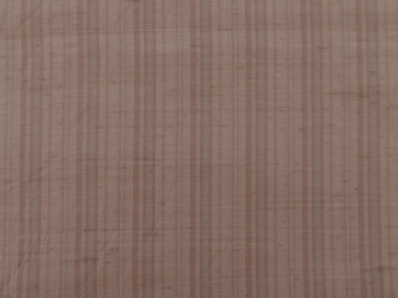 Pure Silk Shantung Stripe | B&J Fabrics