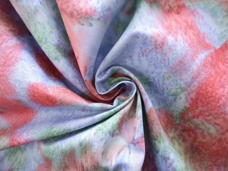Cotton Batik with Abstract Motif | B&J Fabrics