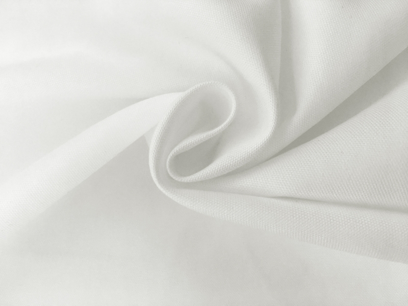 Japanese Fine Cotton 6.5oz Canvas in White | B&J Fabrics