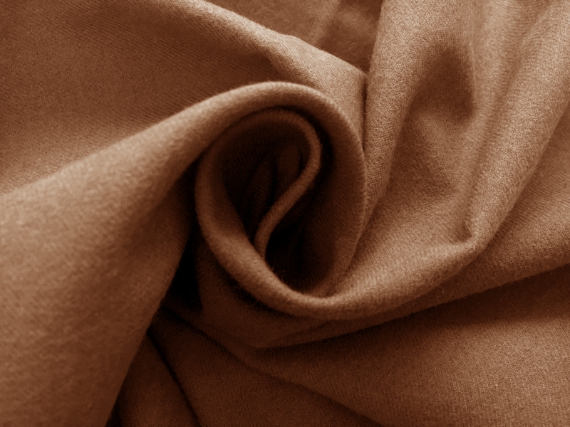 Japanese Extra Fine Cotton Flannel in Camel1