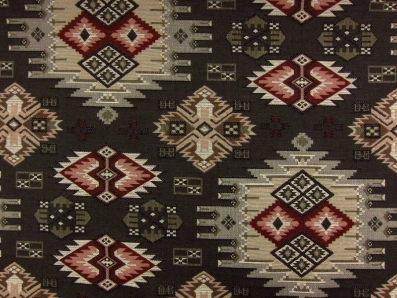 Cotton Blend Upholstery with Woven Native Pattern0