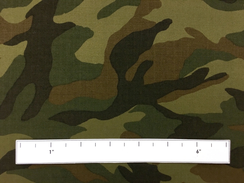 Japanese Camouflage Cotton Ripstop 1