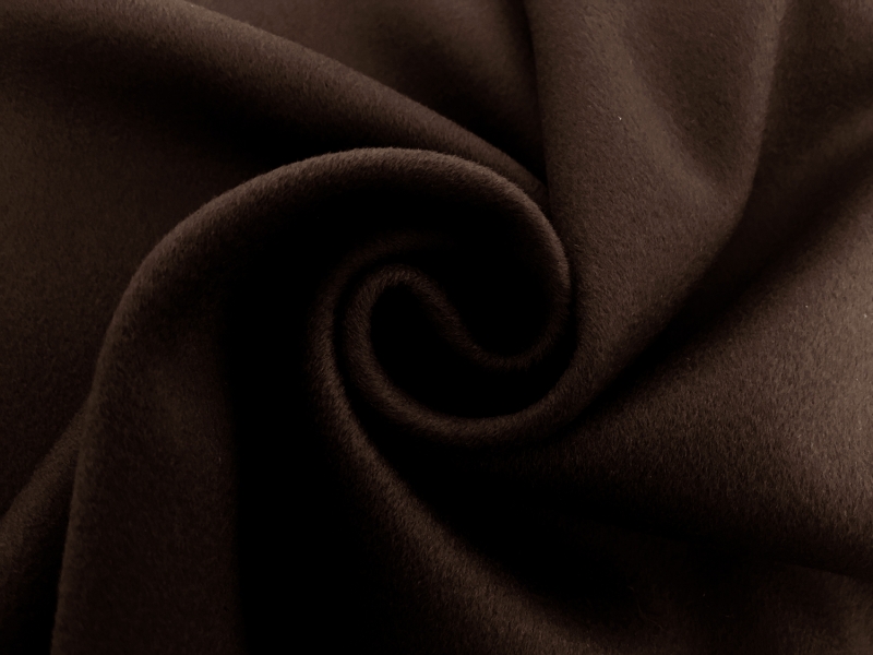 Italian Cashmere Doubleface Coating in Chamoisee And Brown2