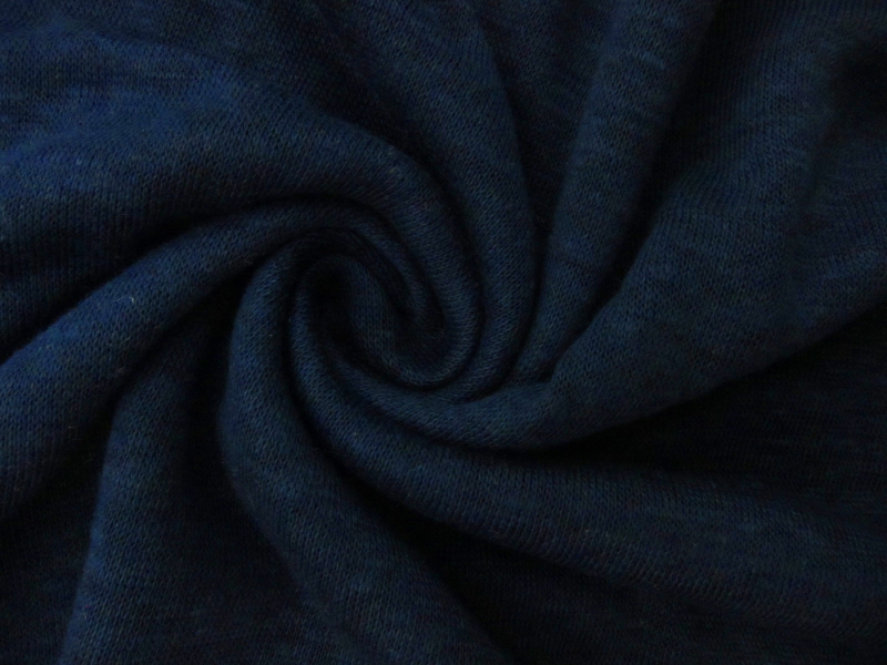 Linen Knit in New Navy1