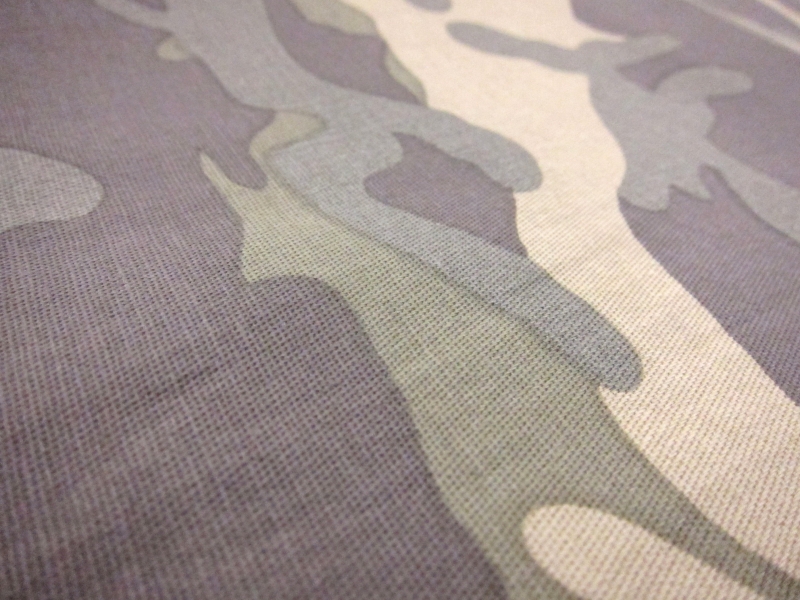 Cotton Lycra Camouflage Print2