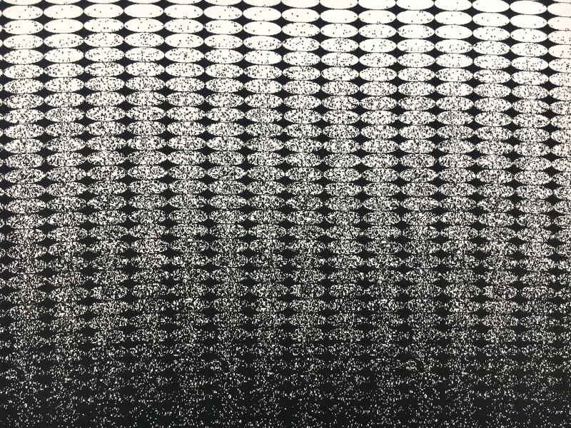 Jacquard Panel with Degradé Geometrics0