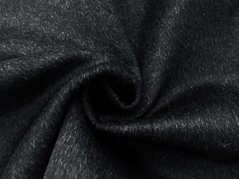 Virgin Wool Coating in Dark Grey1