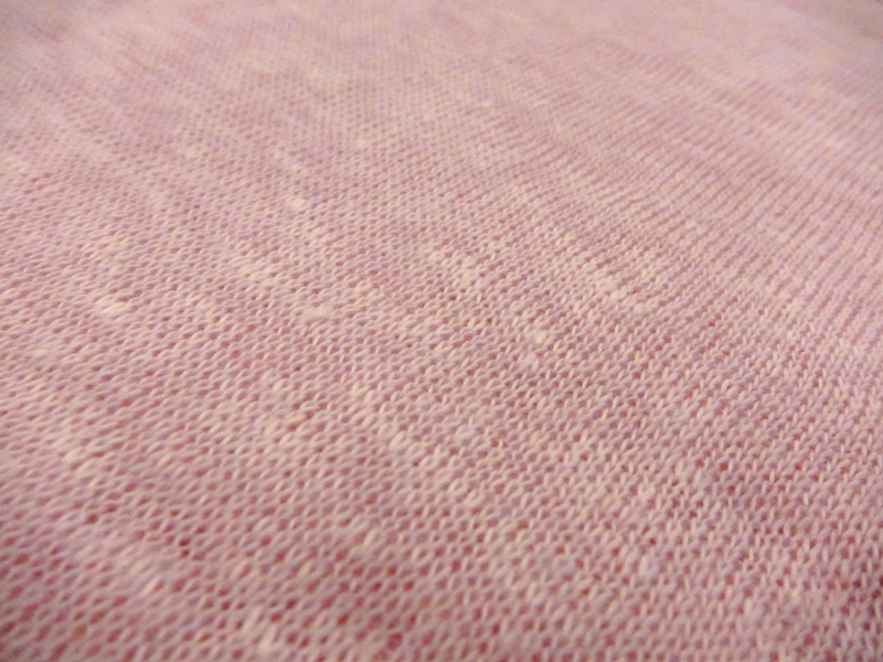Linen Knit in Baby Pink0