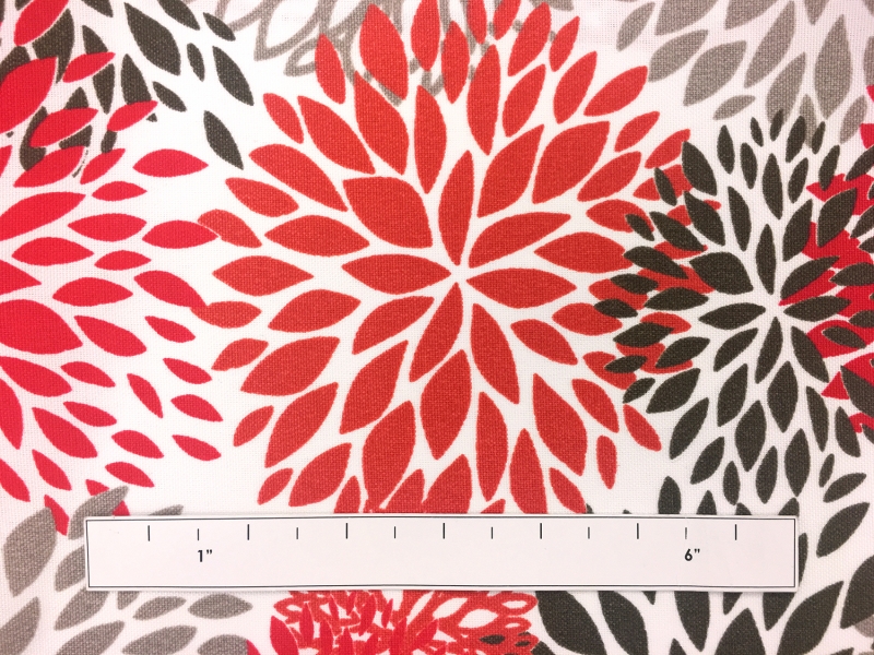 Outdoor Spun Polyester Canvas Floral Print1