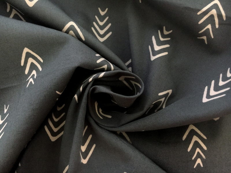 Cotton Batik with Arrows Motif | B&J Fabrics