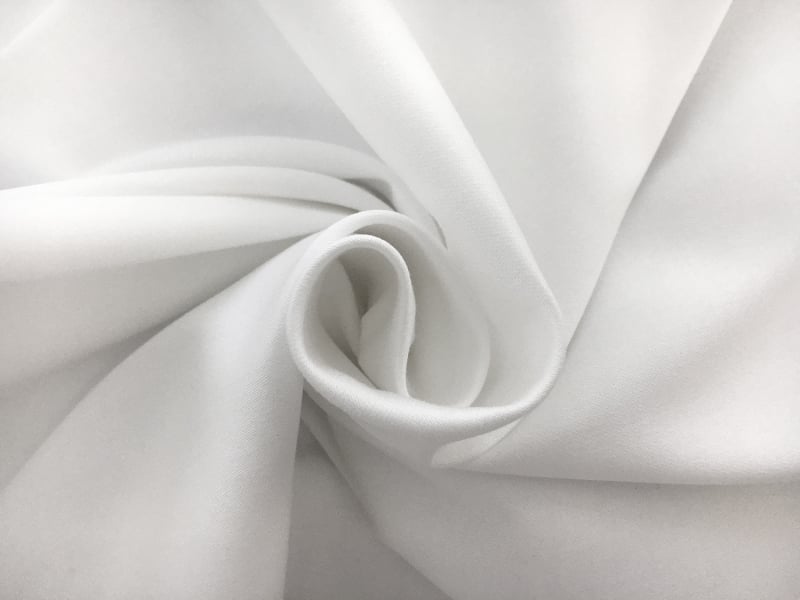 Stretch Cotton Sateen in Ivory1