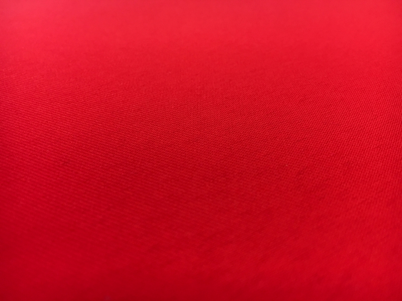 Polyester Mikado in Bright Red0