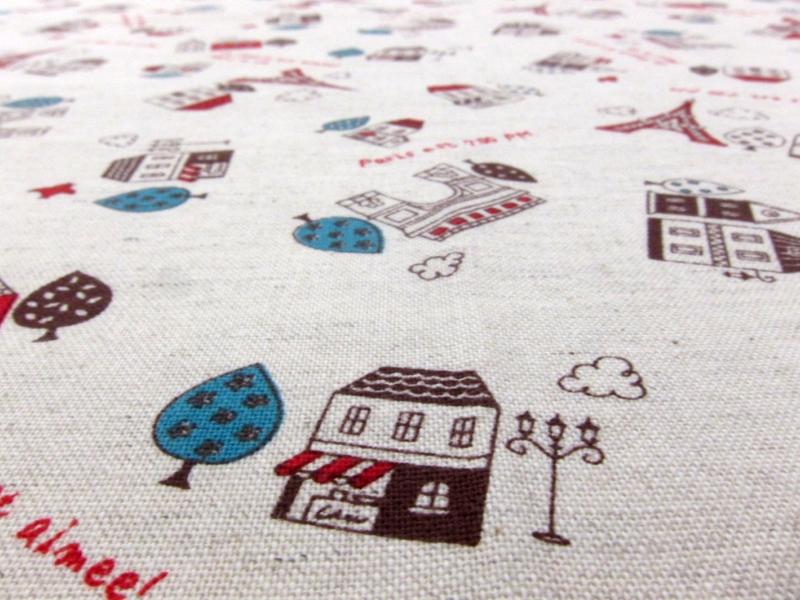 Japanese Cotton Linen Print2