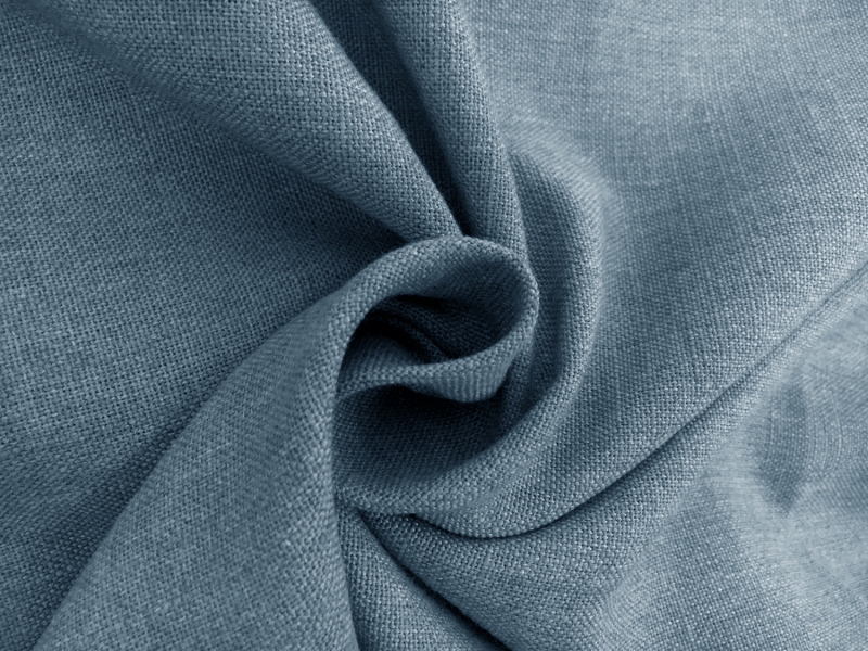 Linen Like Polyester in Teal Blue1