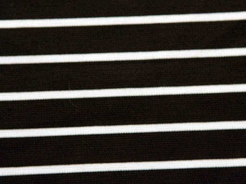 Polyester Spandex Stripe Knit2