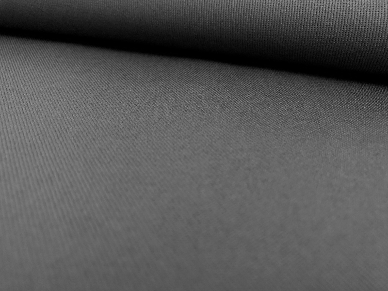 Cotton Chino Twill in Charcoal 0