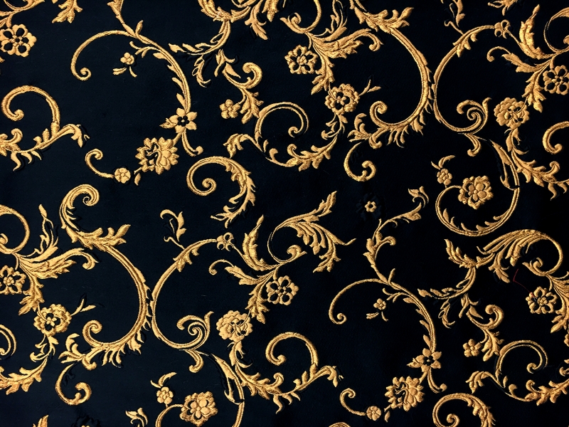 gold and silver brocade texture