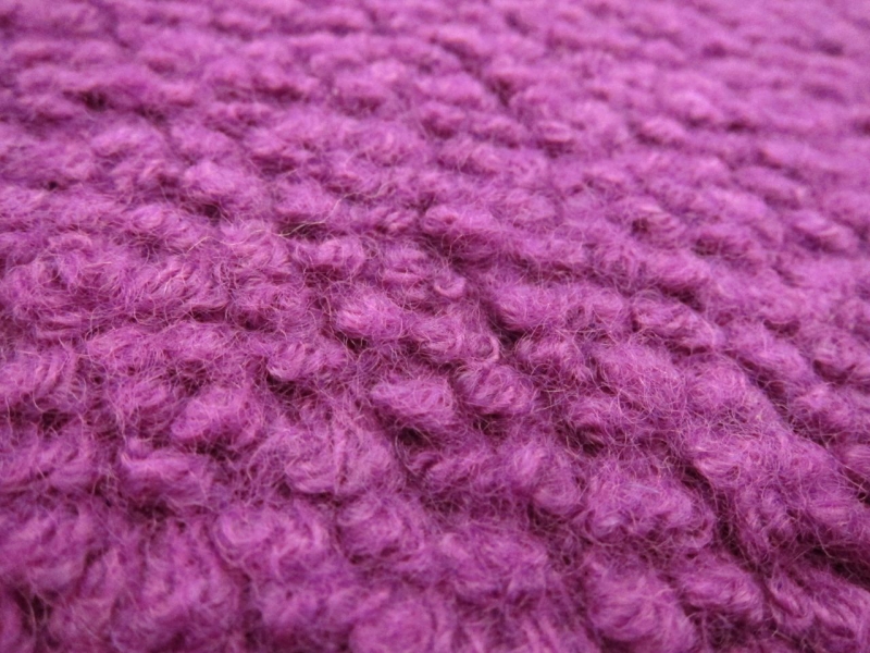 Wool Poly Bouclé Knit | B&J Fabrics