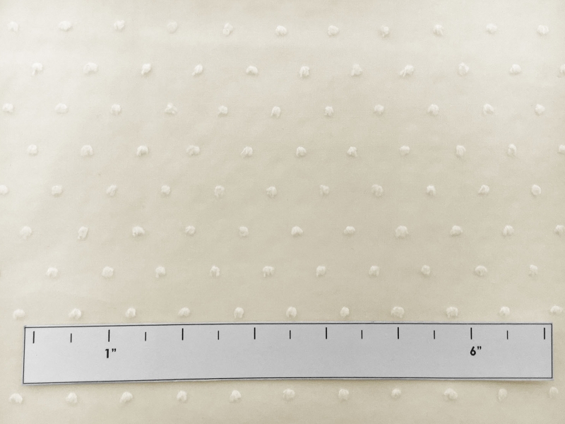 Cotton Poly Swiss Dot in Ivory2